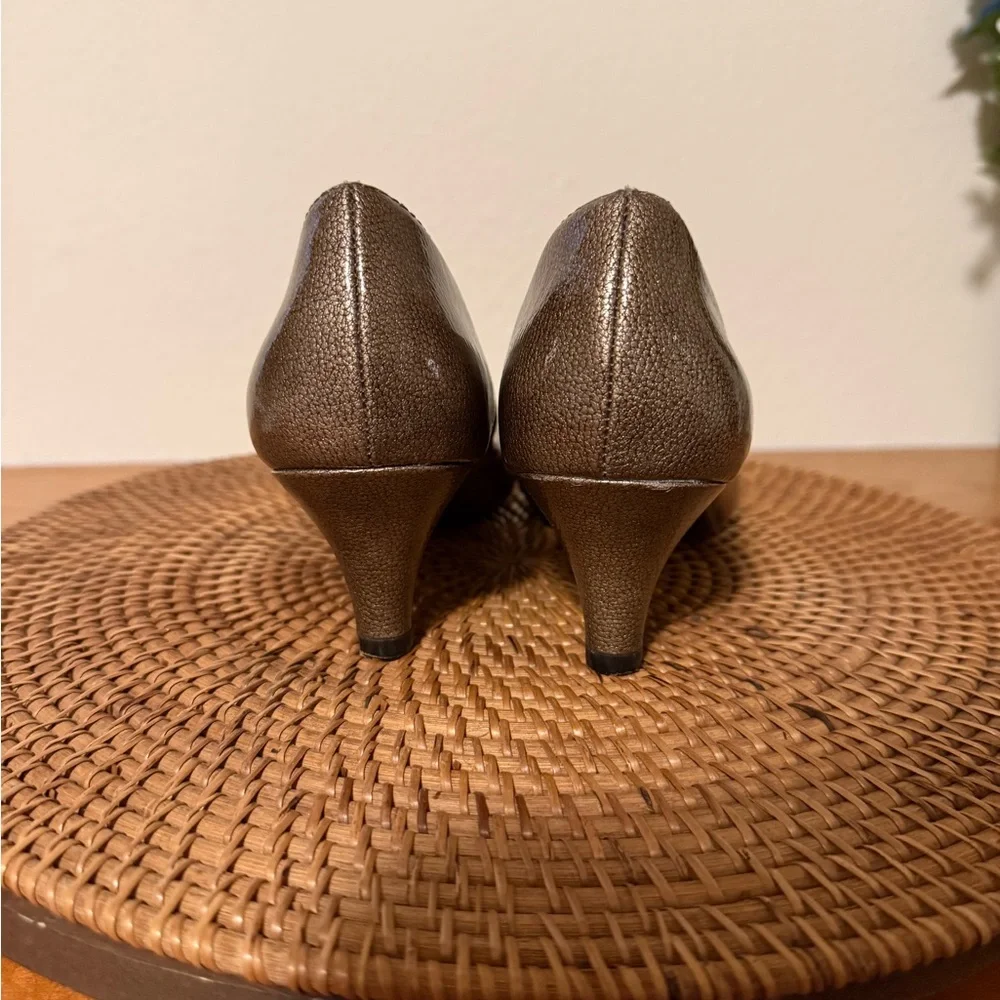 AEROSOLES Cheerful Pumps Shimmering Brown‎ Heels